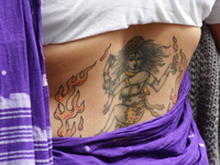 view--shiva tatoo on woman 