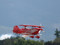 red eagle landing Abbotsford, British Columbia, Canada, North America