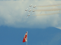 view--snowbirds Abbotsford, British Columbia, Canada, North America