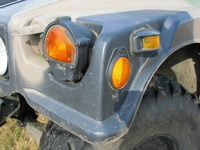 jeep headlights Abbotsford, British Columbia, Canada, North America