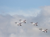 view--thunderbirds Abbotsford, British Columbia, Canada, North America