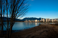 vancouver across georgia strait Abbotsford, British Columbia, Canada, North America