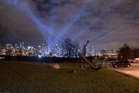 ballad of light near maritime museum Abbotsford, British Columbia, Canada, North America