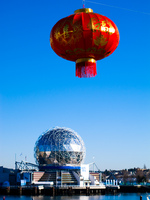 view--chinese lantern Vancouver, British Columbia, Canada, North America