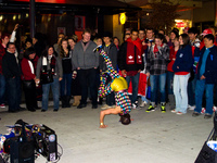 inverted dancer Vancouver, British Columbia, Canada, North America