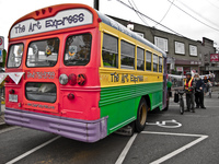 view--magic school bus Abbotsford, British Columbia, Canada, North America