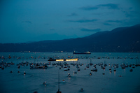 firework boats Abbotsford, British Columbia, Canada, North America