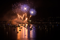 night of fire Abbotsford, British Columbia, Canada, North America