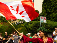 marijuana maple flag Abbotsford, British Columbia, Canada, North America