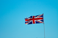 british flag Abbotsdord, British Columbia, Canada, North America