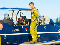 canadian airforce pilot Abbotsdord, British Columbia, Canada, North America