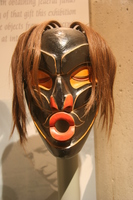 black mask from native indian 