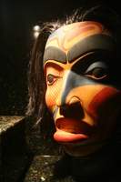 not so famous mask in vancouver museum of anthropology 