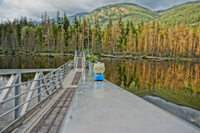 Bunzen Lake Sony Nex Hello Kitty-HDR Painting Abbotsdord, British Columbia, Canada, North America