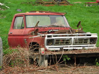 view--old truck 