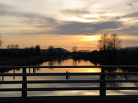 sunset bridge 