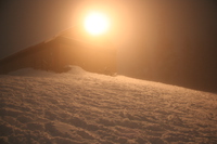 skier on mount seymour 