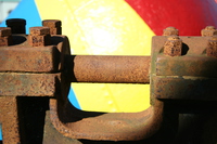 rusted iron 