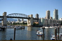 barrack bridge from granville island 