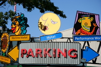 yellow moon and maritime market and public market 