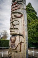 Jericho Beach Totem Abbotsdord, British Columbia, Canada, North America