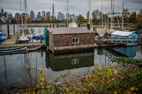Jericho Beach floating house Abbotsdord, British Columbia, Canada, North America