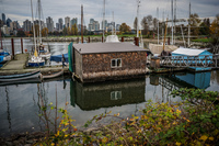 Jericho Beach floating house Abbotsdord, British Columbia, Canada, North America