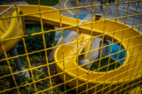 yellow slide Abbotsdord, British Columbia, Canada, North America