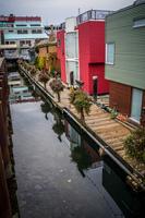 floating homes Abbotsdord, British Columbia, Canada, North America