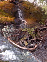 waterfall in snowlandsnowland 