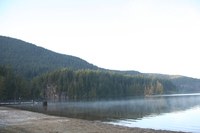 view of the lake 