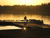 sunset fishing 