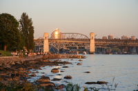 barrack bridge in red 