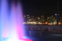 vancouver night from lonsdale quay 