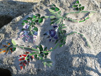 glass flower art 