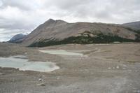 dried glacier 
