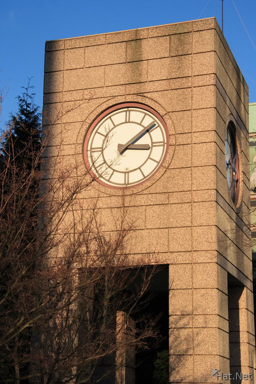 clock tower on hamilton street